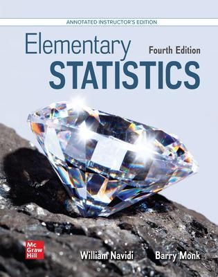 Annotated Instructor's Edition for Elementary Statistics - William Navidi, Barry Monk