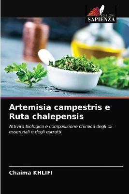 Artemisia campestris e Ruta chalepensis - Chaima Khlifi