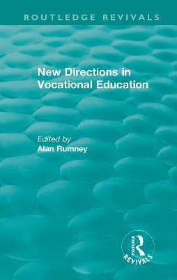 New Directions in Vocational Education - 