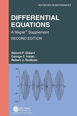 Differential Equations - Robert P. Gilbert, George C. Hsiao, Robert J. Ronkese