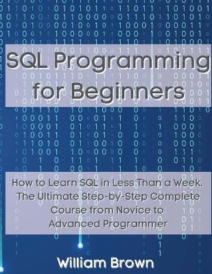 SQL Data Analysis Programming for Beginners - William Brown