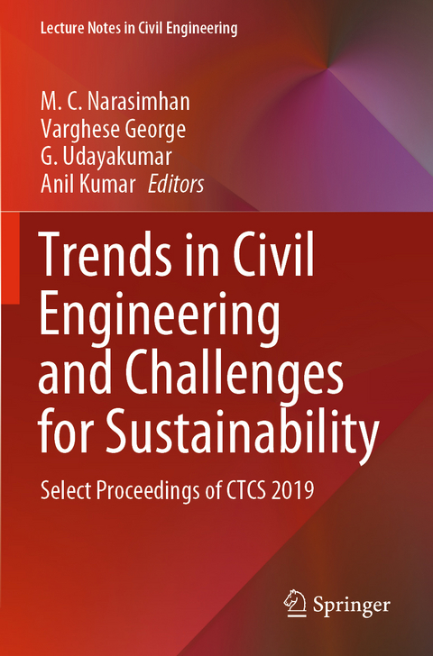 Trends in Civil Engineering and Challenges for Sustainability - 