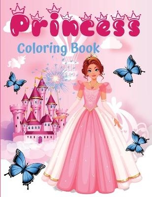 Princess coloring book - Lora Dorny