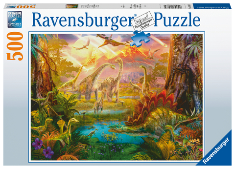 Ravensburger Puzzle - Im Dinoland - 500 Teile