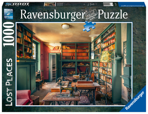 Ravensburger Puzzle - Mysterious castle library - Lost Places 1000 Teile