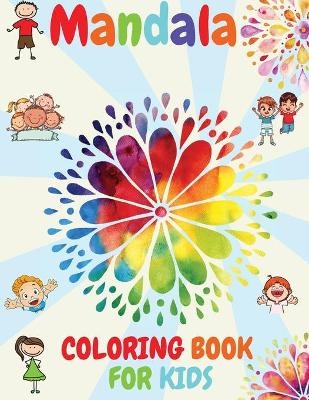 Mandala COLORING BOOK FOR KIDS - Manlio Venezia