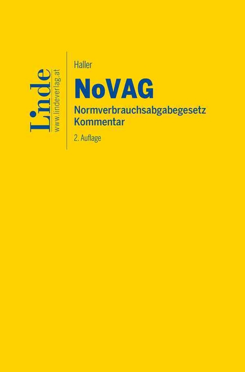 NoVAG | Normverbrauchsabgabegesetz - Roman Haller