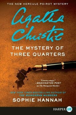 The Mystery of Three Quarters LP - Sophie Hannah