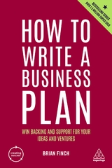 How to Write a Business Plan - Finch, Brian