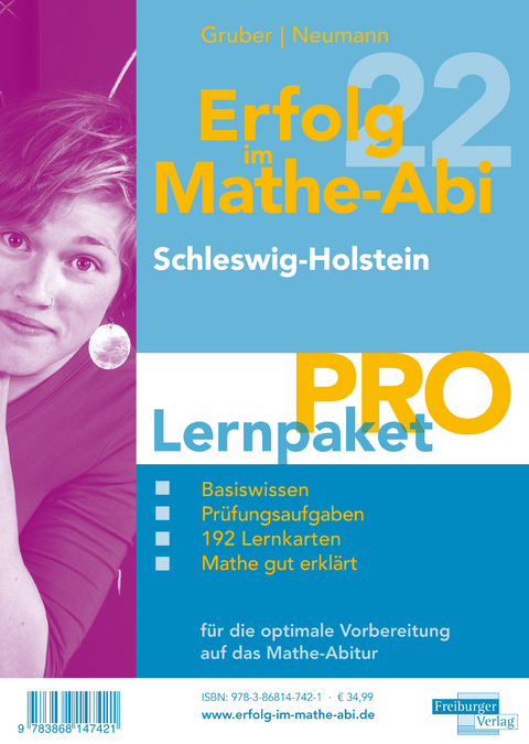 Erfolg im Mathe-Abi 2022 Lernpaket 'Pro' Schleswig-Holstein - Helmut Gruber, Robert Neumann