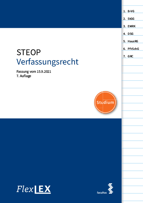 FlexLex STEOP Verfassungsrecht │Studium