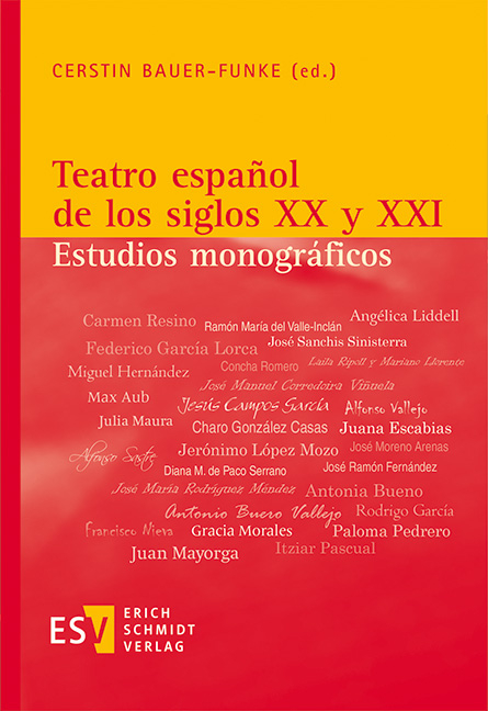 Teatro español de los siglos XX y XXI - 