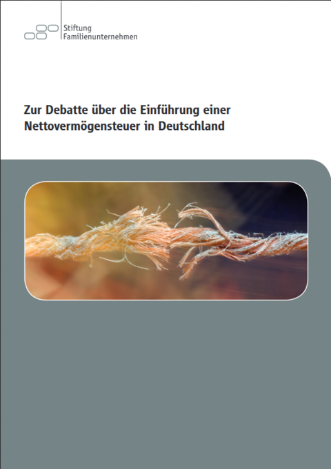 Zur Debatte über die Einführung einer Nettovermögensteuer in Deutschland