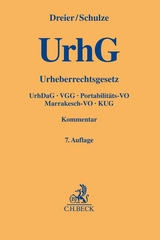 Urheberrechtsgesetz - Thomas Dreier, Gernot Schulze