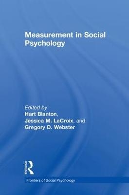 Measurement in Social Psychology - 