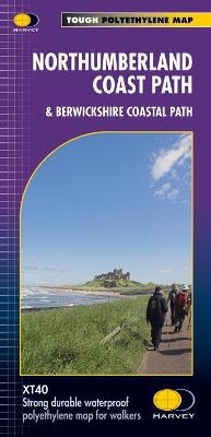 Northumberland Coast Path -  Harvey Map Services Ltd.