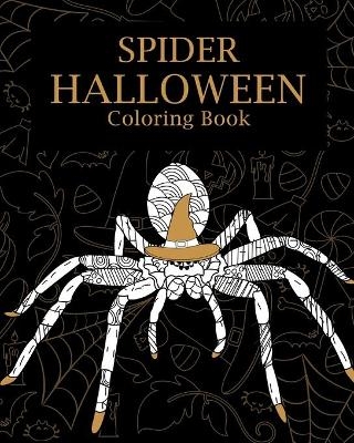 Spider Halloween Coloring Book -  Paperland