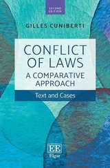 Conflict of Laws: A Comparative Approach - Cuniberti, Gilles