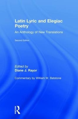 Latin Lyric and Elegiac Poetry - 