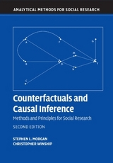 Counterfactuals and Causal Inference - Morgan, Stephen L.; Winship, Christopher