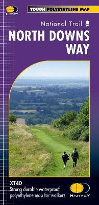 North Downs Way -  Harvey Map Services Ltd.