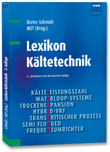 Lexikon Kältetechnik - Schmidt, Dieter