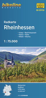 Radkarte Rheinhessen (RK-RPF06) - Esterbauer Verlag