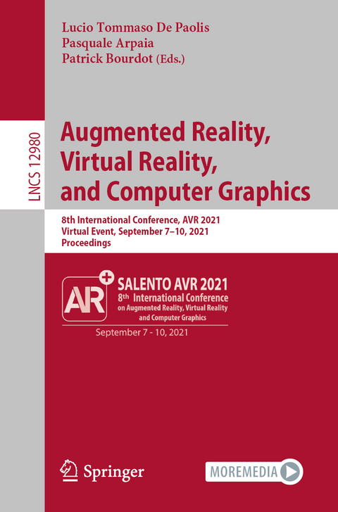 Augmented Reality, Virtual Reality, and Computer Graphics - 