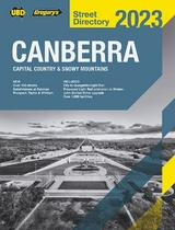 Canberra Capital Country & Snowy Mountains Street Directory 2023 27th - UBD Gregory's