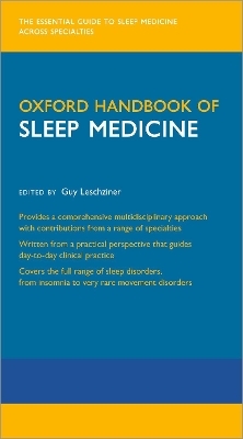 Oxford Handbook of Sleep Medicine - 