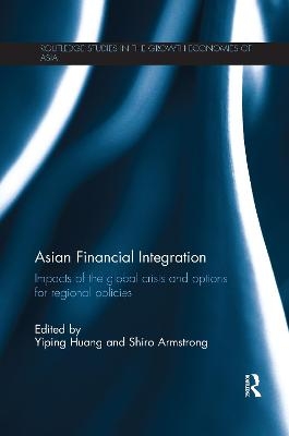 Asian Financial Integration - 