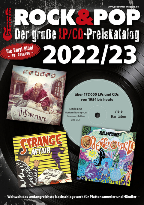 Der große Rock & Pop LP/CD Preiskatalog 2022/23 - Martin Reichold