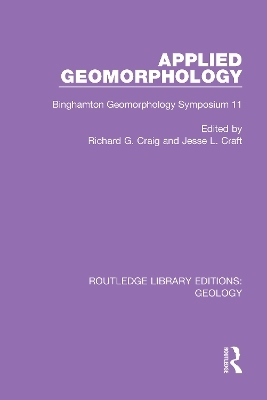 Applied Geomorphology - 