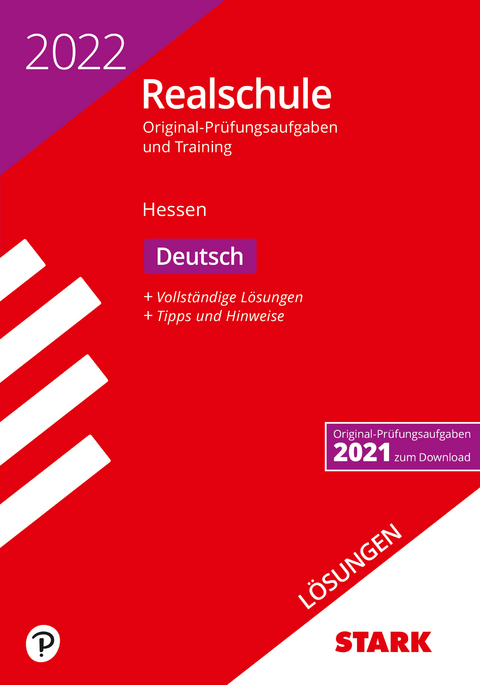 STARK Lösungen zu Original-Prüfungen und Training Realschule 2022 - Deutsch - Hessen