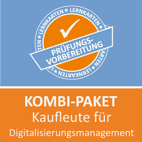 Kombi-Paket Kaufmann für Digitalisierungsmanagement Lernkarten - Jennifer Christiansen