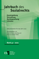 Jahrbuch des Sozialrechts (der Gegenwart). Gesetzgebung - Verwaltung... / Jahrbuch des Sozialrechts - - Dokumentation für das Jahr 2020 - 