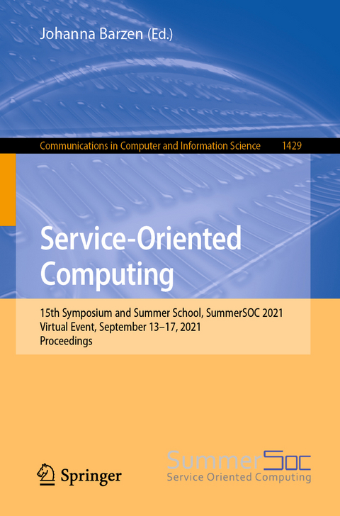 Service-Oriented Computing - 