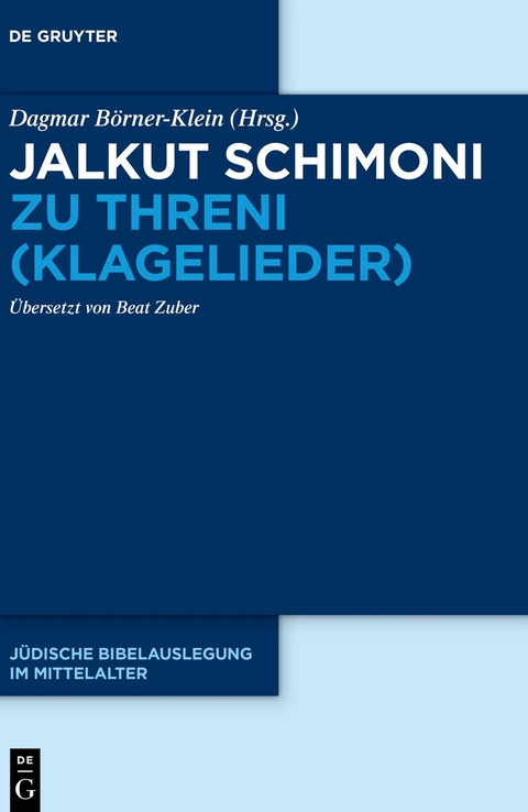 Jalkut Schimoni / Jalkut Schimoni zu Threni (Klagelieder) - 