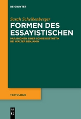 Formen des Essayistischen - Sarah Scheibenberger