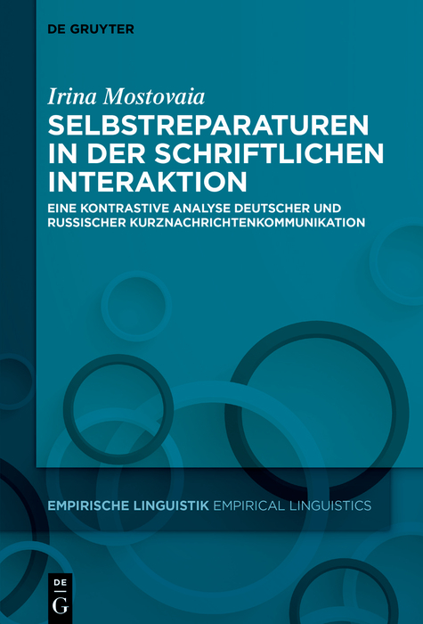 Selbstreparaturen in der schriftlichen Interaktion - Irina Mostovaia