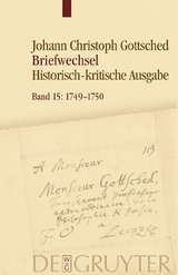 Johann Christoph Gottsched: Johann Christoph und Luise Adelgunde... / Oktober 1749 − Mai 1750 - 