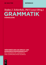 Grammatik / Formenlehre - 