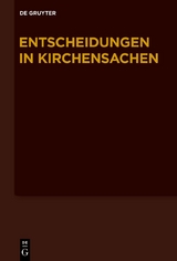 Entscheidungen in Kirchensachen seit 1946 / 1.1.2018–30.6.2018 - 