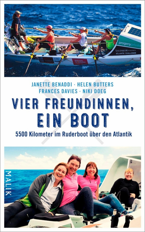 Vier Freundinnen, ein Boot -  Janette Benaddi,  Helen Butters,  Niki Doeg,  Frances Davies