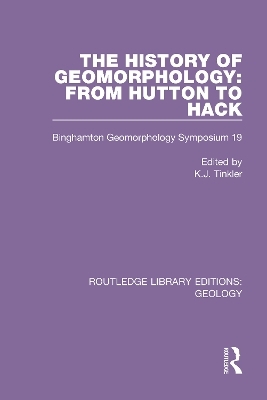 The History of Geomorphology - 