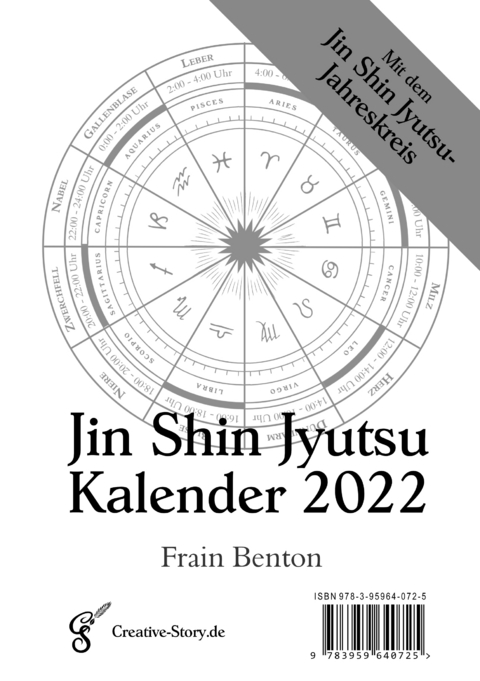 Jin Shin Jyutsu Kalender 2022 - Frain Benton