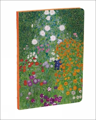 Flower Garden by Gustav Klimt A5 Notebook - Gustav Klimt