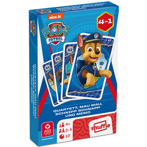 Paw Patrol - Quartett 4 in 1 - 