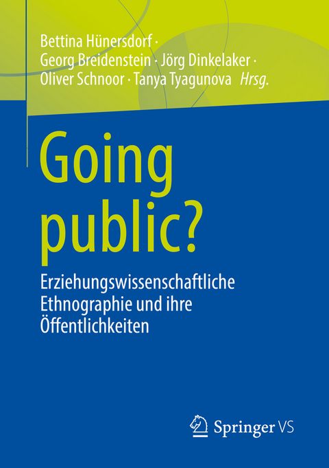 Going public? - 