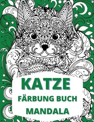 Katze Mandala Färbung Buch - MoonDust Press